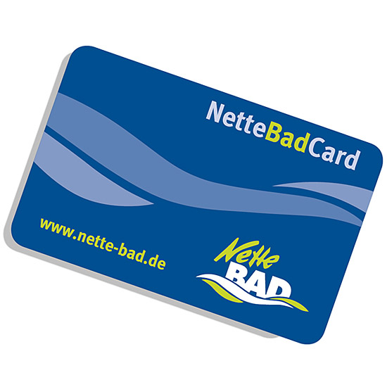 Für große und kleine Wasserratten: NetteBadCard Gold